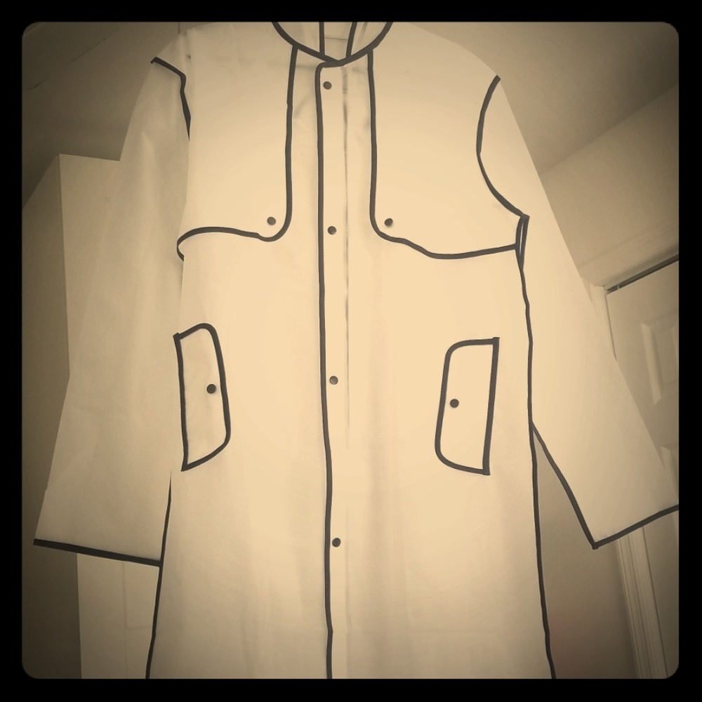 Hooded Rain Coat
